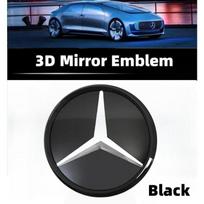 Automobilio radiatoriaus grotelių emblema Žvaigždės ženklelis, Priekinių grotelių logotipas Mercedes Benz W204 W205 X253 X156 W176 W177 W167 W246 W117 X167, Priedai E-212 207 2013-2016