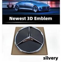 Automobilio radiatoriaus grotelių emblema Žvaigždės ženklelis, Priekinių grotelių logotipas Mercedes Benz W204 W205 X253 X156 W176 W177 W167 W246 W117 X167, Priedai B-W246 2012-2019