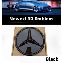 Automobilio radiatoriaus grotelių emblema Žvaigždės ženklelis, Priekinių grotelių logotipas Mercedes Benz W204 W205 X253 X156 W176 W177 W167 W246 W117 X167, Priedai B-W245 2005-2011