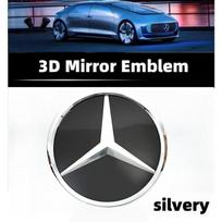 Automobilio radiatoriaus grotelių emblema Žvaigždės ženklelis, Priekinių grotelių logotipas Mercedes Benz W204 W205 X253 X156 W176 W177 W167 W246 W117 X167, Priedai GLS-166 2015-2019