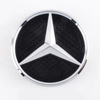 Automobilio priekinis logotipas emblema grotelių ženklelis Mercedes Benz W156 W204 W205 W210 W211 W212 W213 C E klasės GLA GLK ML GLC GLE priedai E-213 238 2016-2020