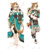 Genshin Impact Gorou Cosplay Apkabinamas Kūno Pagalvės Užvalkalas Dakimakura Užvalkalas Gorou Kostiumas Otaku Mesti Pagalvės Užvalkalas Pagalvės Užvalkalas 40x120cm