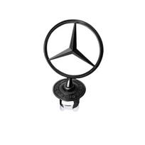 Automobilio lipdukas Naujas 2025 Skirtas Mercedes Benz 3D Metalinis Automobilio Priekinis Variklio Dangtis Emblema Ženklelis Skirtas Mercedes Benz W202 W203 W204 W205 W208 W2