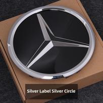 Mercedes Benz radiatoriaus grotelių emblema Žvaigždės logotipas Automobilio priekinės grotelės ženklelis W204 W205 X253 W213 W212 W176 W177 W167 W246 W117 priedams CLA-C117 2013-2019