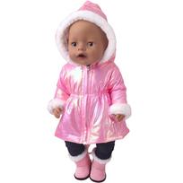 43 cm lėlės drabužiai pūkinės striukės šiltas paltas American Girl lėlės aksesuarams madingas naujas Baby Born pūkinės striukės kostiumas 18 colių lėlės