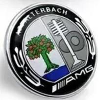 3D ABS logotipas automobilio priekinės grotelės priekinio variklio dangčio emblema lipdukas Mercedes Benz W203 W204 W205 W206 W212 W213 W221 W222 W223 priedams Big S pins silver