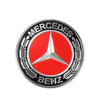 3D ABS logotipas automobilio priekinės grotelės priekinio variklio dangčio emblema lipdukas Mercedes Benz W203 W204 W205 W206 W212 W213 W221 W222 W223 priedams 39mm 3pins silver