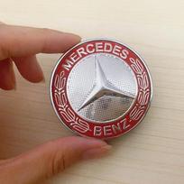 3D ABS logotipas automobilio priekinės grotelės priekinio variklio dangčio emblema lipdukas Mercedes Benz W203 W204 W205 W206 W212 W213 W221 W222 W223 priedams 60mm metal silver