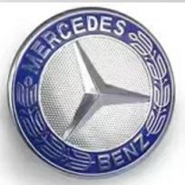 3D ABS logotipas automobilio priekinės grotelės priekinio variklio dangčio emblema lipdukas Mercedes Benz W203 W204 W205 W206 W212 W213 W221 W222 W223 priedams 39mm 3pins silver