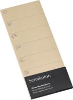 Semikolon Savaitinis lipnus planuoklis Semikolon, rusvai pilkas