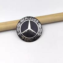 4 vnt. 56 mm automobilio ratlankio centrinės dalies dangtelio lipdukai Priedai Mercedes Benz Brabus AMG Smart Maybach W205 W203 W206 W108 W124 W126 56mm&1 Set (4Pcs)