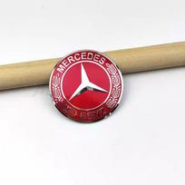 4 vnt. 56 mm automobilio ratlankio centrinės dalies dangtelio lipdukai Priedai Mercedes Benz Brabus AMG Smart Maybach W205 W203 W206 W108 W124 W126 56mm&1 Set (4Pcs)
