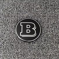 4 vnt. 56 mm automobilio ratlankio centrinės dalies dangtelio lipdukai Priedai Mercedes Benz Brabus AMG Smart Maybach W205 W203 W206 W108 W124 W126 56mm&1 Set (4Pcs)