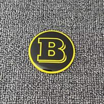 4 vnt. 56 mm automobilio ratlankio centrinės dalies dangtelio lipdukai Priedai Mercedes Benz Brabus AMG Smart Maybach W205 W203 W206 W108 W124 W126 56mm&1 Set (4Pcs)