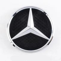 1 vnt. 3D automobilio grotelių emblema Žvaigždės ženklelis Priekinių grotelių logotipas Mercedes Benz W204 W205 W176 W253 W177 GLC GLE SLK-R172 2011-2015