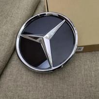1 vnt. 3D automobilio grotelių emblema Žvaigždės ženklelis Priekinių grotelių logotipas Mercedes Benz W204 W205 W176 W253 W177 GLC GLE ML-W166 2012-2015