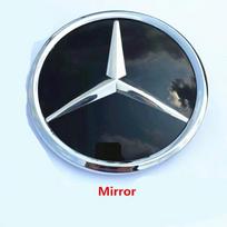 1 vnt. 3D automobilio grotelių emblema Žvaigždės ženklelis Priekinių grotelių logotipas Mercedes Benz W204 W205 W176 W253 W177 GLC GLE GLS-166 2020-2023