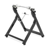 Motociklo rato balansavimo stendas - ConStands WU-2 - CNC aliuminis - Rutuliniai guoliai - Sulankstomas