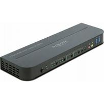 DELOCK HDMI KVM Switch 4K 60Hz USB 3.0 + Audio | 11483 | 4043619114832