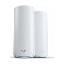 Netgear ORBI RBE772-100EUS  WIFI 7 MESH Zusatzsatellit 2er Set, Mesh Access Point (weiß, Tri-Band WiFi 7) | RBE772-100EUS | 0606449172003