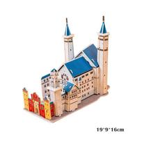 3D kartoninis dėlionė Garsūs architektūriniai pastatai Surinkimo modelis Vaikams rankų darbo „pasidaryk pats“ dėlionės žaislai