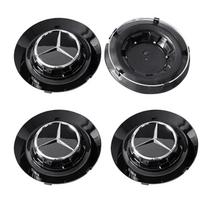 4 VNT. 147 mm C-1028 17028 Automobilio rato centrinės stebulės dangtelis Ženklelis Logotipas Mercedes Benz AMG G350 G500 G63 S680 GLS600 Priedai