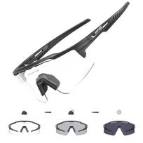 Kapvoe Fotonuotraukiniai Dviračių Akiniai UV400 MTB Akiniai Vyrams Lauko Sportui Dviračio Akiniai Dviračių Apranga photochromic-1lens gray