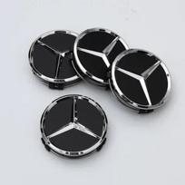 4 vnt. 75 mm automobilio ratlankio centrinis dangtelis, stebulės dangteliai, emblemos aksesuarai Mercedes benz AMG C E S GLE CLC klasei W204 W203 W205 W124 W221