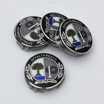 4 vnt. 75 mm automobilio ratlankio centrinis dangtelis, stebulės dangteliai, emblemos aksesuarai Mercedes benz AMG C E S GLE CLC klasei W204 W203 W205 W124 W221