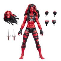 Hasbro Marvel Legends serija Hulk Raudonas Komiksų Kolekcionuojama Veiksmo Figūrėlė G2082 Autentiška Moteris Hulk 6 colių raudona