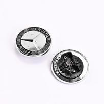 57mm Automobilio variklio dangčio emblema Ženklelis Variklio dangčio lipdukai Mercedes Benz Brabus AMG W124 W140 W163 W202 W203 W204 W210 W211 W205