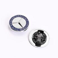 57mm Automobilio variklio dangčio emblema Ženklelis Variklio dangčio lipdukai Mercedes Benz Brabus AMG W124 W140 W163 W202 W203 W204 W210 W211 W205