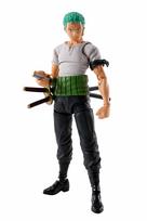 TAMASHII NATIONS ONE PIECE Roronoa Zoro 150 mm PVC ABS Dažyta Judinama Figūrėlė S.H.Figuarts -Aušros Nuotykis- Apie. &
