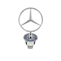 Automobilio lipdukas Naujas 2025 Skirtas Mercedes Benz 3D Metalinis Automobilio Priekinis Variklio Dangtis Emblema Ženklelis Skirtas Mercedes Benz W202 W203 W204 W205 W208 W2