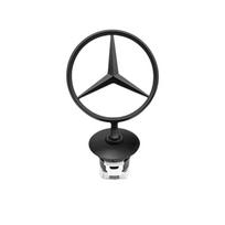 Automobilio lipdukas Naujas 2025 Skirtas Mercedes Benz 3D Metalinis Automobilio Priekinis Variklio Dangtis Emblema Ženklelis Skirtas Mercedes Benz W202 W203 W204 W205 W208 W2
