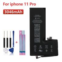 Įkraunama ličio baterija iPhone 11 Pro iPhone11 Pro telefono baterijai 3046mAh