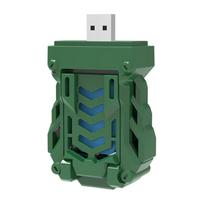 Nuo uodų atbaidantis nešiojamasis USB prijungiamas uodų atbaidiklis, šildomas elektroninis uodų žudikas su 4 balta