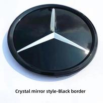 Automobilio radiatoriaus grotelių emblema Žvaigždės ženklelis, Priekinių grotelių logotipas Mercedes Benz W204 W205 X253 X156 W176 W177 W167 W246 W117 X167, Priedai GLA-X156 2013-2019