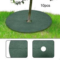 10 vienetų medžių mulčio žiedų piktžolių kontrolei, vaisių apsaugai, vazoninių augalų šaknų apsaugai, apvalūs 72cm 8cm Hole