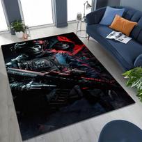 Klasikinis žaidimas Call of Duty Ghost Simon Animacinis Menas Kilimas Miegamajam Svetainei Sofai Namų Durų Kilimėlis Dekoras, Vaikams Neslystantis Grindų Kilimėlis 40x60cm( 15x23in )