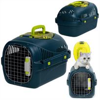 Transporteris katėms Peluvio Safy Navy - transportavimo narvas
