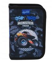 Penalas ABC 123 su dviem atvartais MONSTER TRUCK, užpildytas