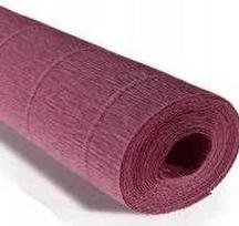 Popierius krepinis 50cmx2.5m 180g/m2, Nr.620 slyvų violetinis