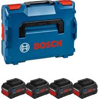 Akumuliatorinis įrankių komplektas Bosch Powertools Akku ProCORE 18V 5.5Ah Professional, 4 vnt. (blue/black, L-BOXX, AMPShare Alliance) | 1600A02A2U | 4059952638942