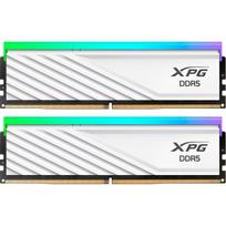 ADATA DIMM 16GB DDR5-5600 (2x 8GB) Dual-Kit (weiß, AX5U5600C468G-DTLABRWH, XPG Lancer Blade RGB, INTEL XMP, AMD EXPO) - 16GB - DDR5