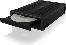 Icybox Case IB-525-U3 1x5,25 SATA DVD/Blue-Ray, black