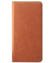 Rudas atverčiamas dėklas Samsung Galaxy A53 5G telefonui "HDD Magnetic Wallet Case"