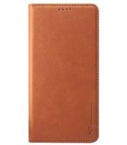 Rudas atverčiamas dėklas Samsung Galaxy A36 5G telefonui "HDD Magnetic Wallet Case"