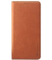 Rudas atverčiamas dėklas Samsung Galaxy A05s telefonui "HDD Magnetic Wallet Case"