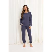 Moteriška pižama / namų apranga Regina 718 ilgomis rankovėmis 2XL Z25/26